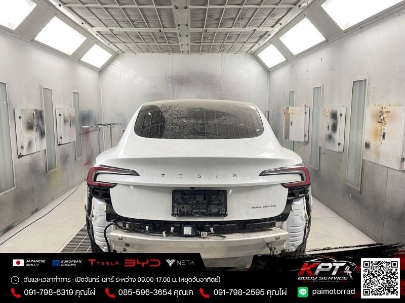 อู่ซ่อม Tesla มีนบุรี
